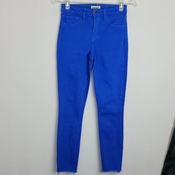 L'Agence Sada cropped jean Sz 26 Mid Rise Stretchy - Picture 1 of 8